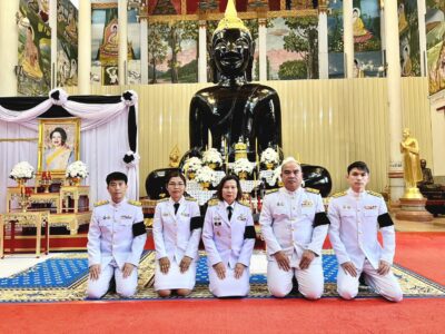 ร่วมพิธีบำเพ็ญกุศลสัตตมวาร ๗ วัน เพื่ออุทิศถวายเป็นพระราชกุศลสมเด็จพระนางเจ้าสิริกิติ์ พระบรมราชินีนาถ พระบรมราชชนนีพันปีหลวง